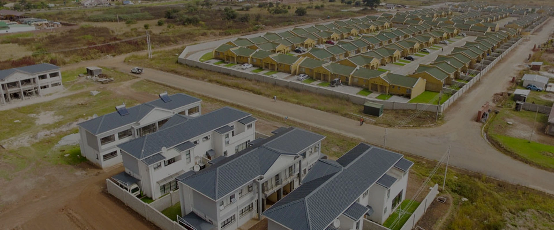 Completed development infrastructure at Madokero